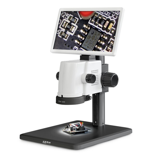 Kern Microscopio OIV 345, digital, 0,7x-4,5x, LED, aluminio, HDMI