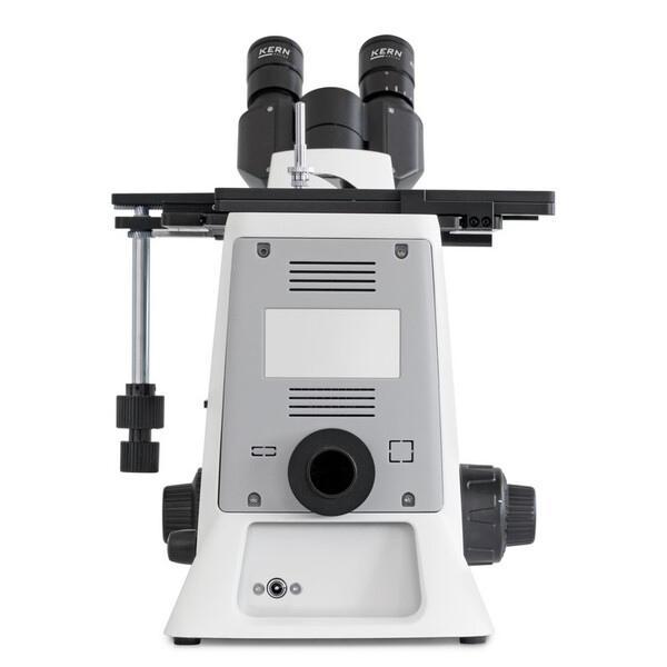 Kern Microscopio invertido OLM 170, POL, trino, inverso, 5x-50x, Al, LED 5W