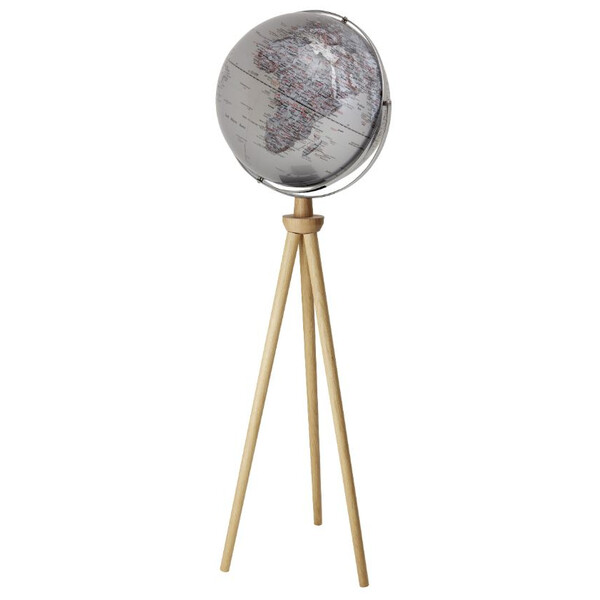 TROIKA Globo terráqueo de pie Sputnik 43cm