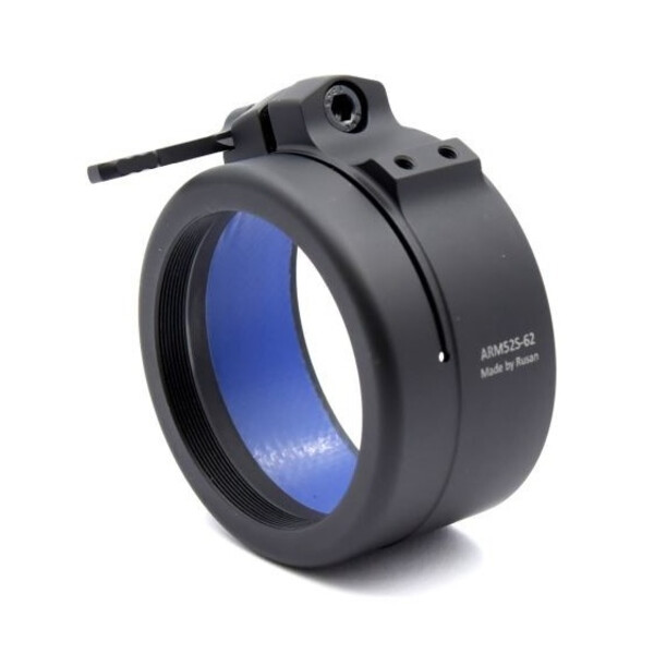 Rusan Adaptador de sujeción Q-R M52x0,75 rosca interior Short para diámetro exterior de 57 mm