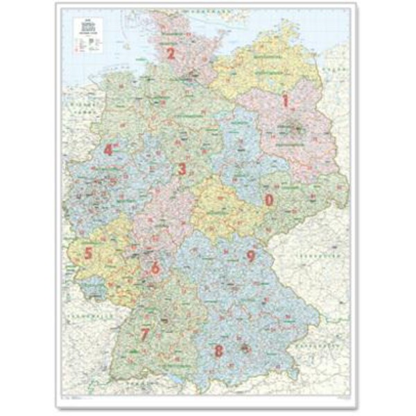 Bacher Verlag Mapa de organización de Alemania