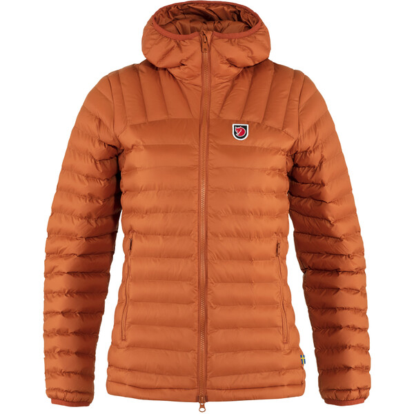 Fjällräven Sudadera con capucha Expedition Lätt W, 243 Marrón terracota, L