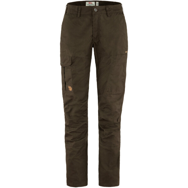 Fjällräven Pantalones Karla Pro Curved W, 633 Dark Olive, talla 42