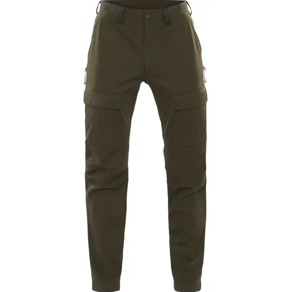 Härkila Pantalones Deer Stalker Light, verde sauce/marrón sombra talla 54