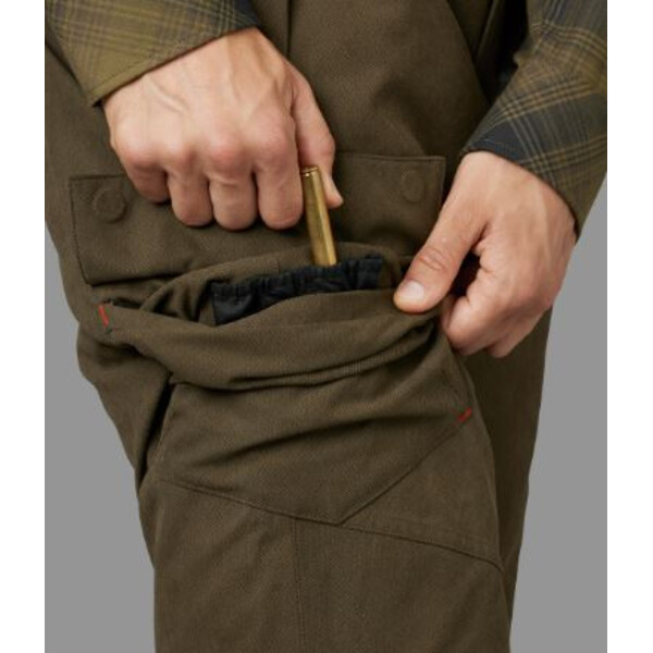 Härkila Pantalones Driven Hunt HWS Insulated, verde sauce, talla 52