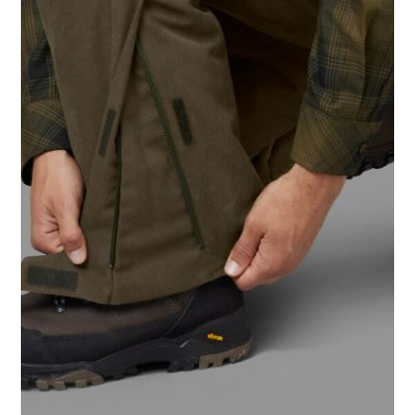Härkila Pantalones Driven Hunt HWS Insulated, verde sauce, talla 52