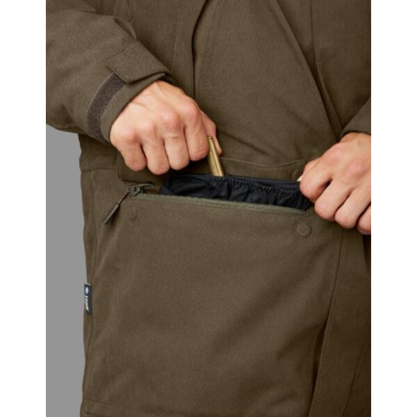 Härkila Chaqueta Driven Hunt HWS Insulated, verde sauce, talla 50