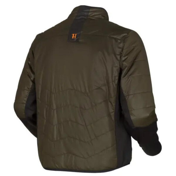 Härkila Chaqueta calefactora, verde sauce/negro, talla S