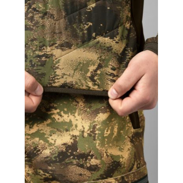 Härkila Chaleco calefactor Camo, AXIS MSP® Forest green, talla S