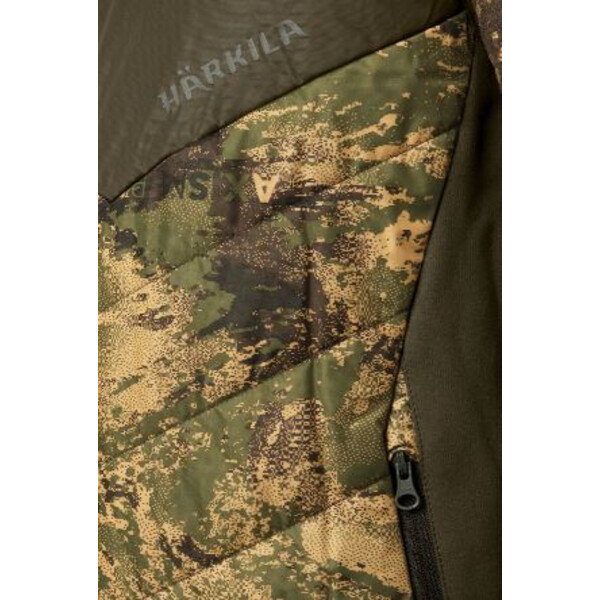 Härkila Chaleco calefactor Camo, AXIS MSP® Forest green, talla S