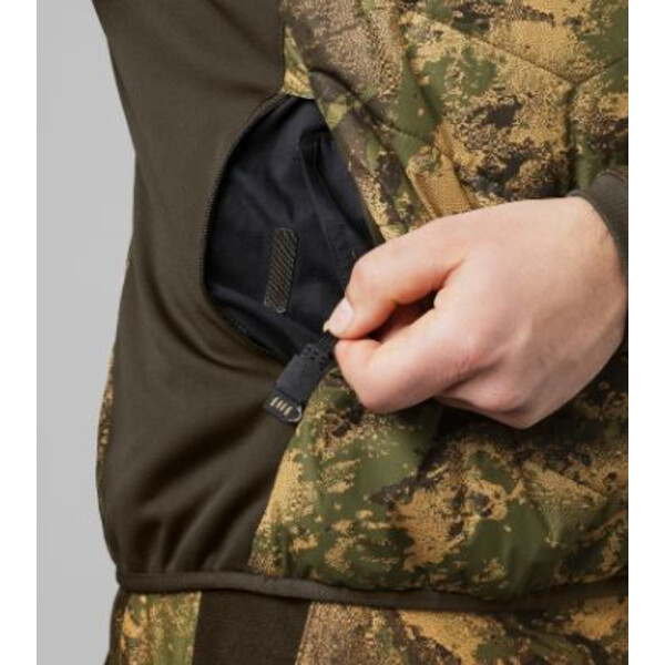 Härkila Chaleco calefactor Camo, AXIS MSP® Forest green, talla S