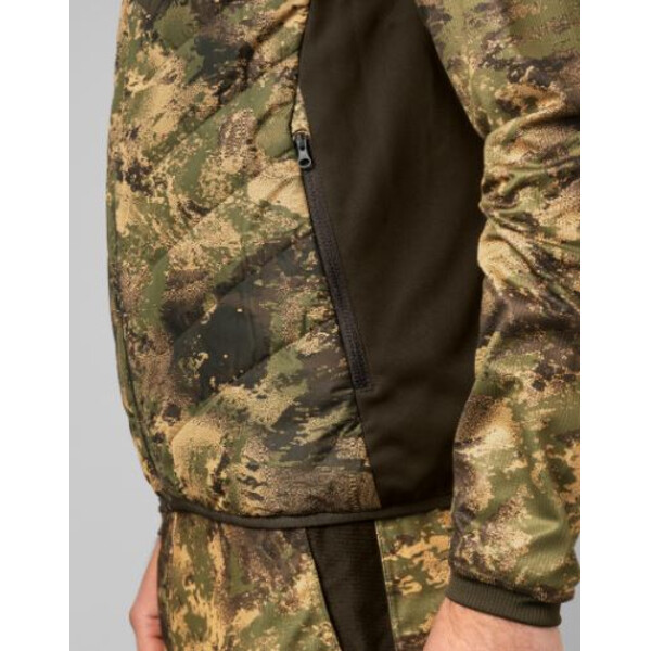 Härkila Chaleco calefactor Camo, AXIS MSP® Forest green, talla S