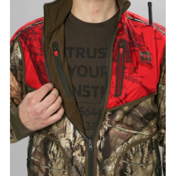 Härkila Chaqueta reversible WSP de Kamko camo verde caza/MossyOak® Break-up Country®, L