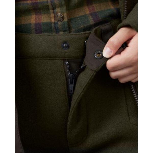 Härkila Pantalones Metso Hybrid para mujer, verde sauce, talla 42