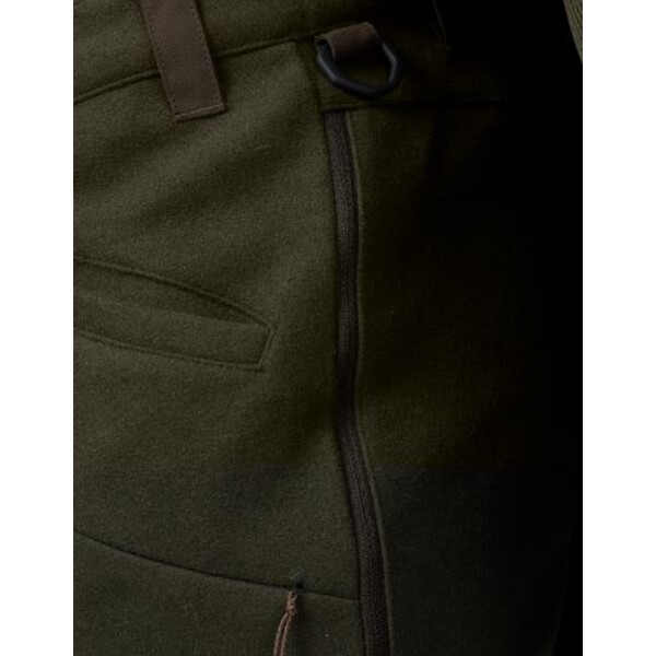 Härkila Pantalones Metso Hybrid para mujer, verde sauce, talla 42