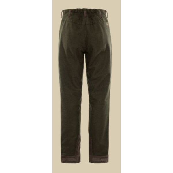 Härkila Pantalones de invierno Metso para mujer, verde sauce/marrón sombra, talla 38