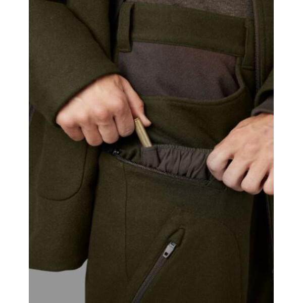 Härkila Pantalones de invierno Metso, verde sauce/marrón sombra, talla 50