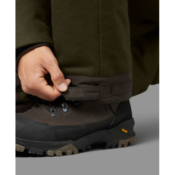 Härkila Pantalones de invierno Metso, verde sauce/marrón sombra, talla 50