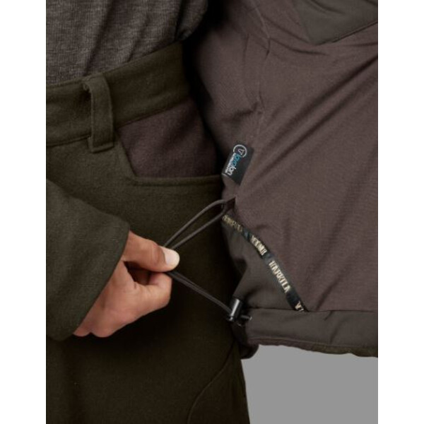 Härkila Chaqueta de invierno Metso, verde sauce/marrón sombra, talla 50