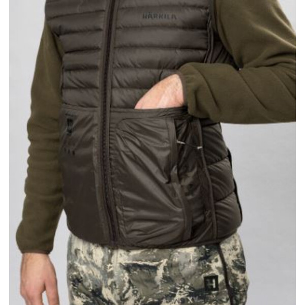 Härkila Chaleco de plumas Mountain Hunter Expedition rev. AXIS MSP Mountain/Shadow brown, L