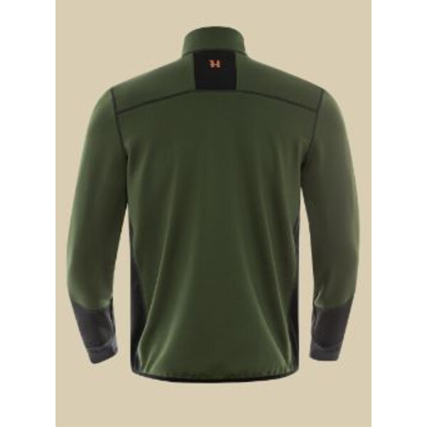 Härkila Chaqueta de forro polar escandinava , verde/negro, talla XL