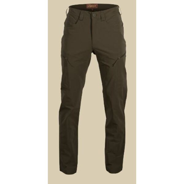 Härkila Pantalones de montaña, verde sauce, talla 52