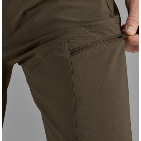 Härkila Pantalones de montaña, verde sauce, talla 52