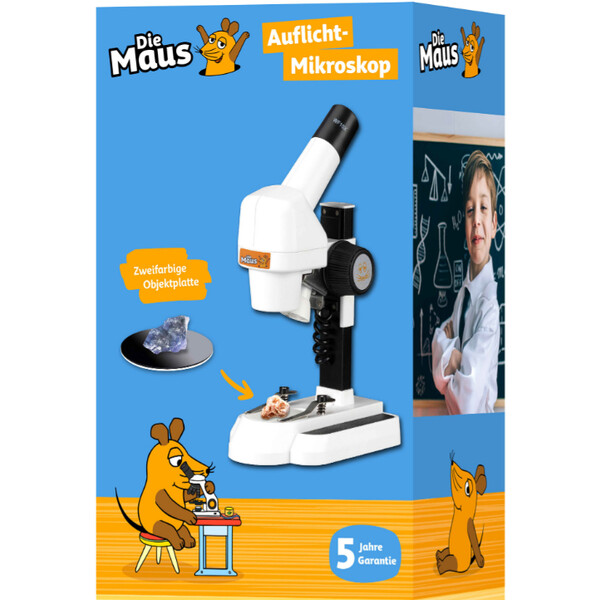 DieMaus Microscopio de luz reflejada para Kinder