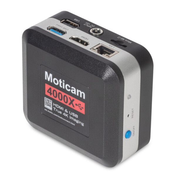 Motic Cámara 4000X, color, 8 MP, CMOS, 1/2,8, HDMI/USB/LAN/Wifi, 1,45 µm