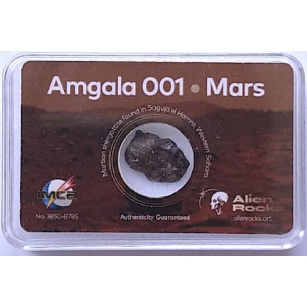 Alien Rocks Meteoritos de Marte Amgala 001 0,7 - 0,99 gramos
