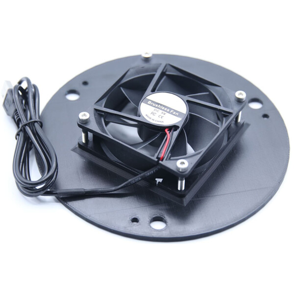 Astroprints Cubierta de espejo para Skywatcher Newton 6" Montura de espejo principal  incl. 5V USB Ventiladores