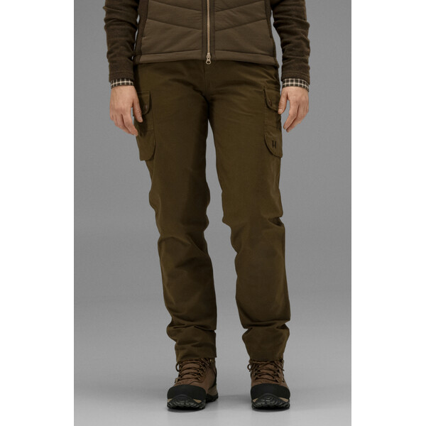 Härkila Pantalones Retrieve Lady, Warm olive, talla 40