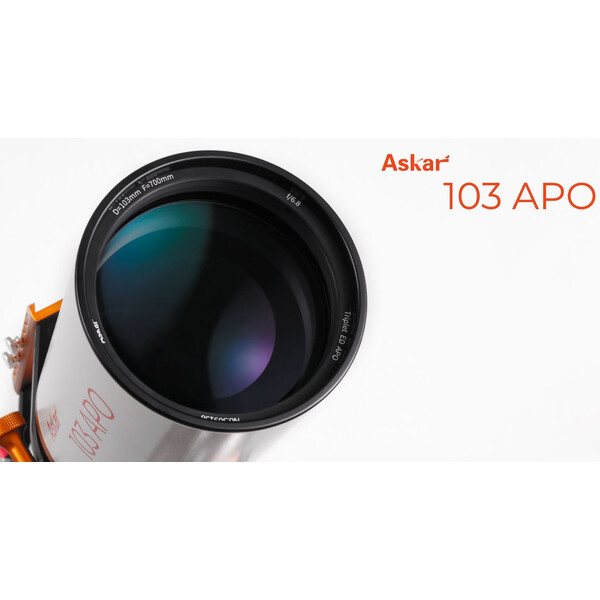 Askar Refractor apocromático AP 103/700 Triplet OTA