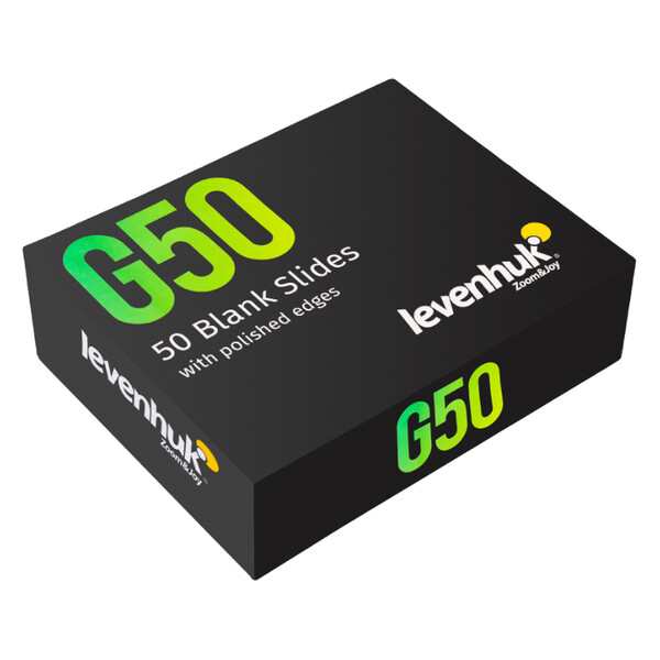 Levenhuk Portaobjetos G50 50 unidades