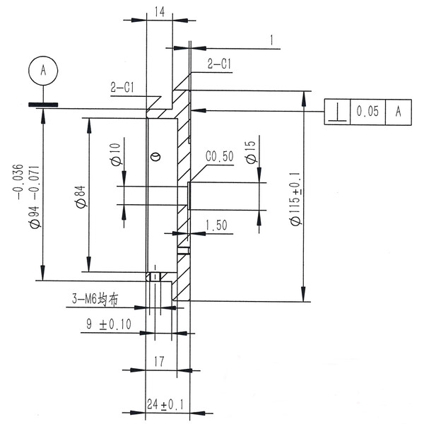 Omegon Adaptador de rosca fotográfica de 3/8'' para columna Pro