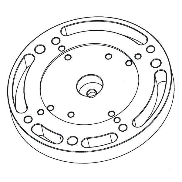 Omegon Adaptador de montaje iOptron para columna Pro