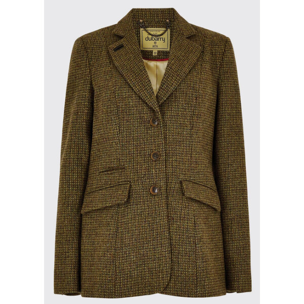 Dubarry of Ireland Chaqueta de tweed de heather talla 36