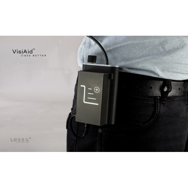 LESS Lupa VisiAid, Fuente de alimentación portátil