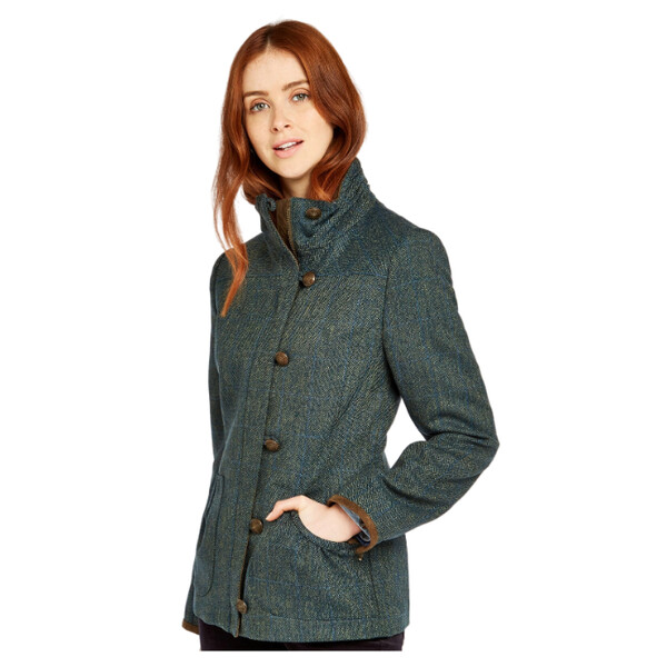 Dubarry of Ireland Chaqueta de tweed Bracken 89 Mist talla 36