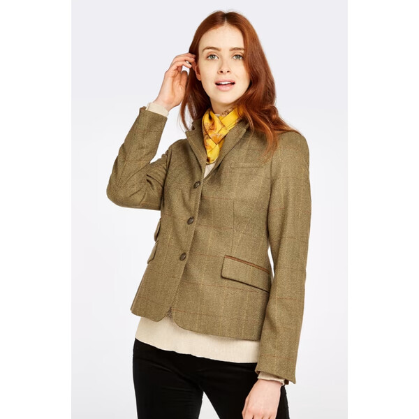 Dubarry of Ireland Chaqueta de tweed Buttercup Elm Talla 40