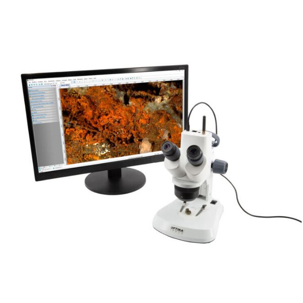 Optika Microscopio , SFX DigitalDigital WI-FI, 10x 20x 40x, LED, luz incidente y transmitida