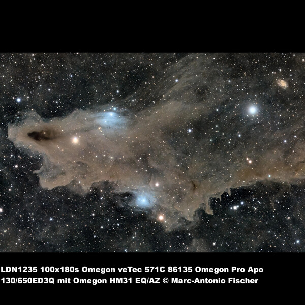Omegon Refractor apocromático Pro APO 130/650 ED3Q OTA
