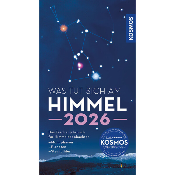 Kosmos Verlag Almanaque Was tut sich am Himmel 2026