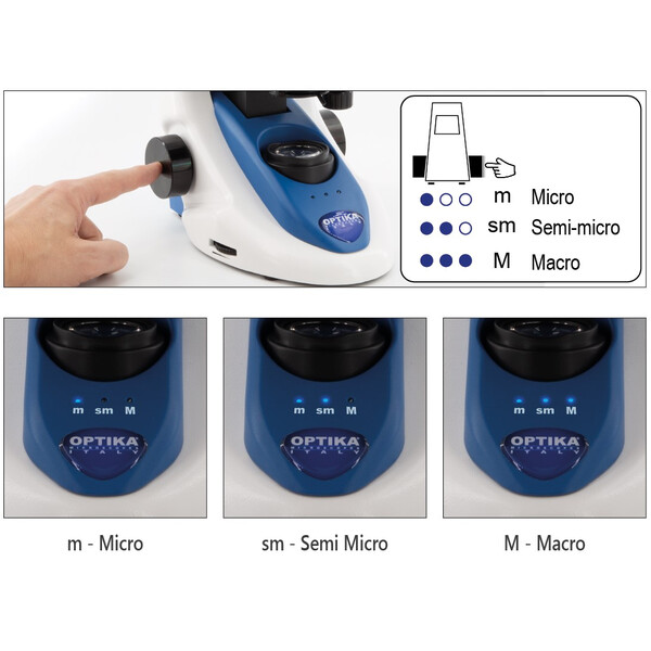 Optika Microscopio , Mikrokskop, B-190TBPL+, digital, 5 MP, tablet, 40-1000X, X-OEF, PLAN