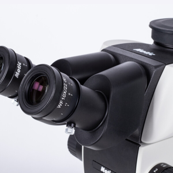 Motic Microscopio stereo zoom SM7TR-P APO1X, trino, 8-56X, WD 81 mm, 7:1