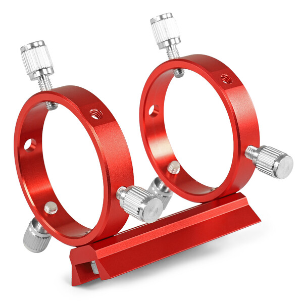 Omegon Abrazaderas para telescopios guía Guidescope Rings 60mm