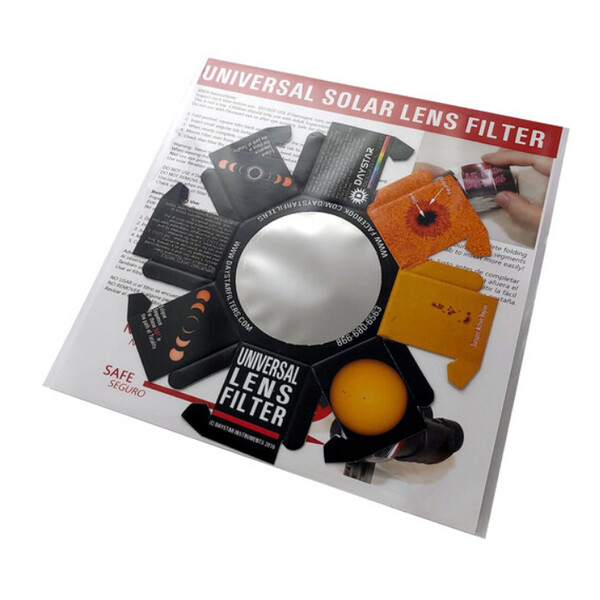 DayStar Filtros solares White-Light Universal Lens (50-69 mm)