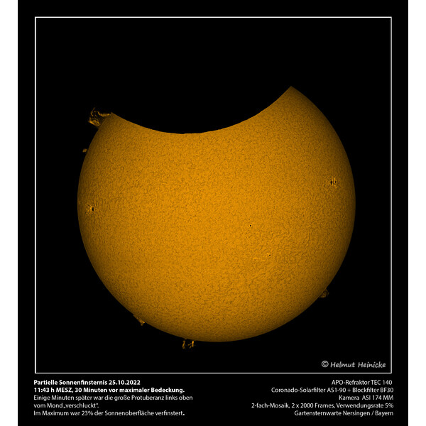 TEC Refractor apocromático Apochromatischer Refraktor AP 140/980 f/7 140FL