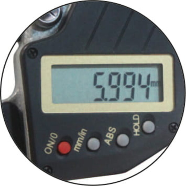 (SP) Micrómetro digital de 25 mm con trinquete, 0,001 mm, DIN 863 - Metav IndustryLine