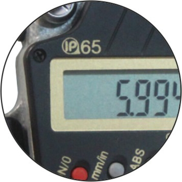 (SP) Micrómetro digital de 25 mm con trinquete, 0,001 mm, IP 65, DIN 863 - Metav IndustryLine